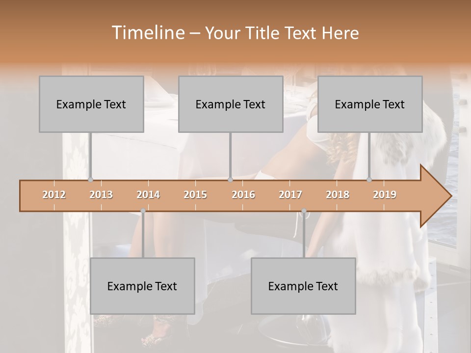Fashion Young Woman PowerPoint Template