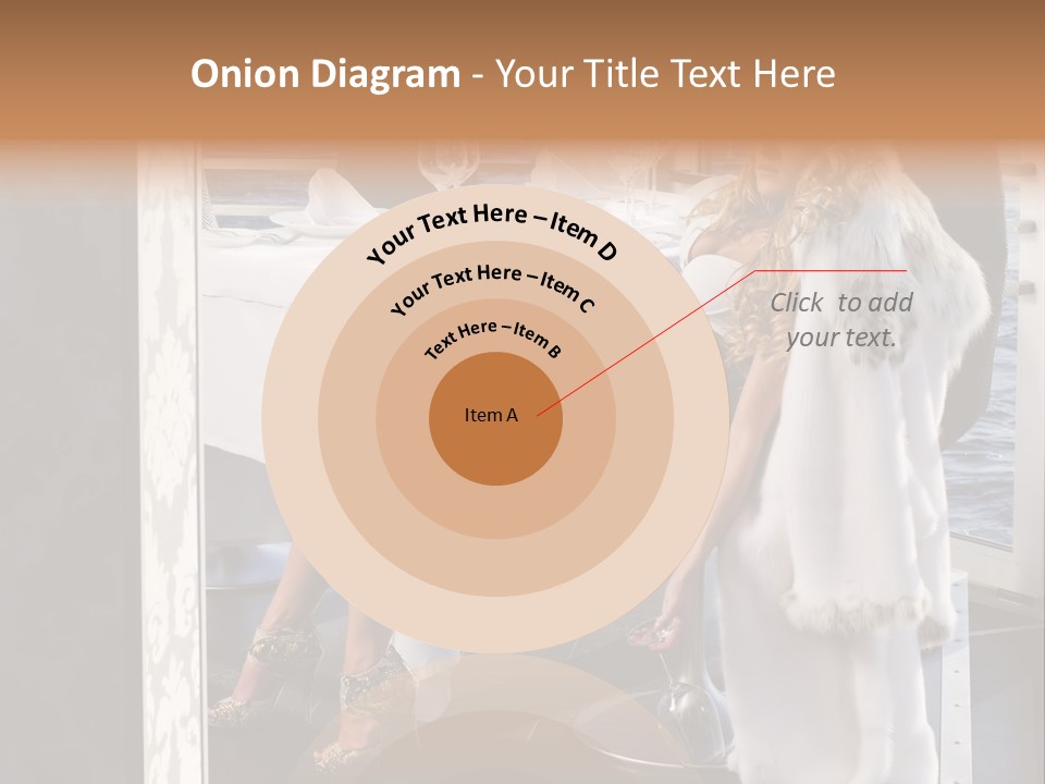 Fashion Young Woman PowerPoint Template