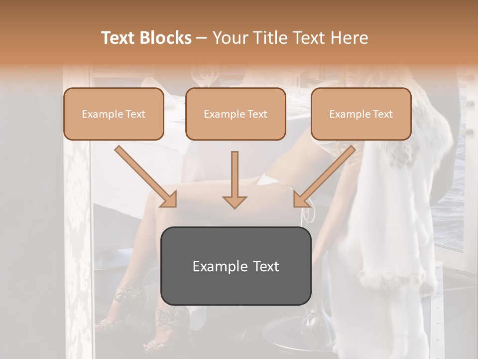 Fashion Young Woman PowerPoint Template