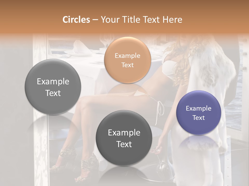 Fashion Young Woman PowerPoint Template