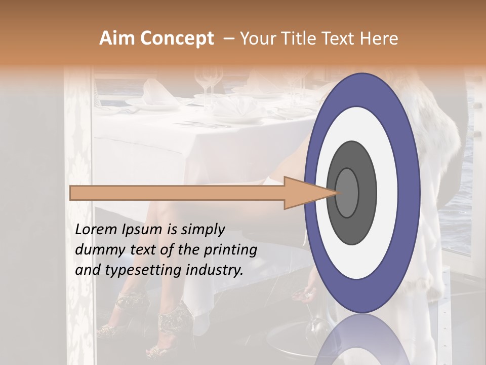 Fashion Young Woman PowerPoint Template