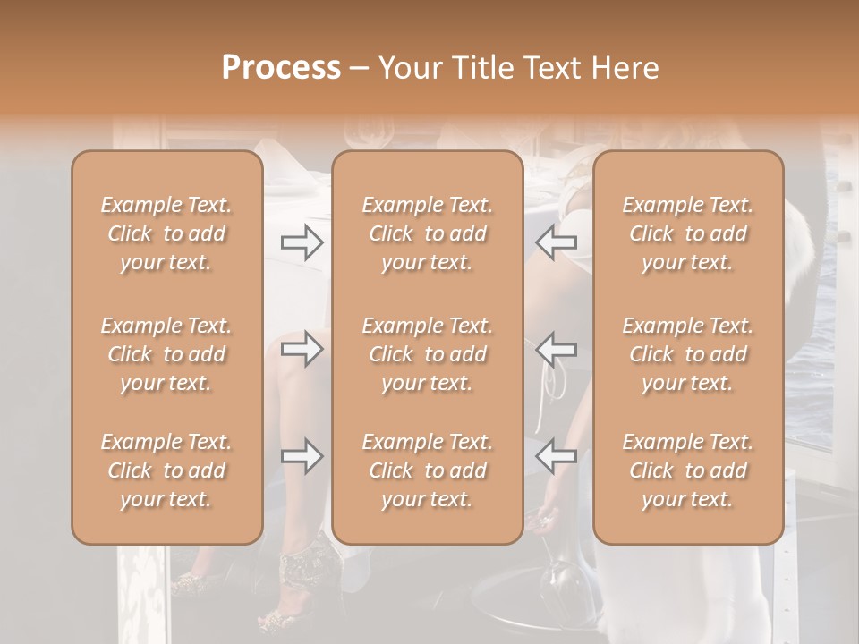 Fashion Young Woman PowerPoint Template