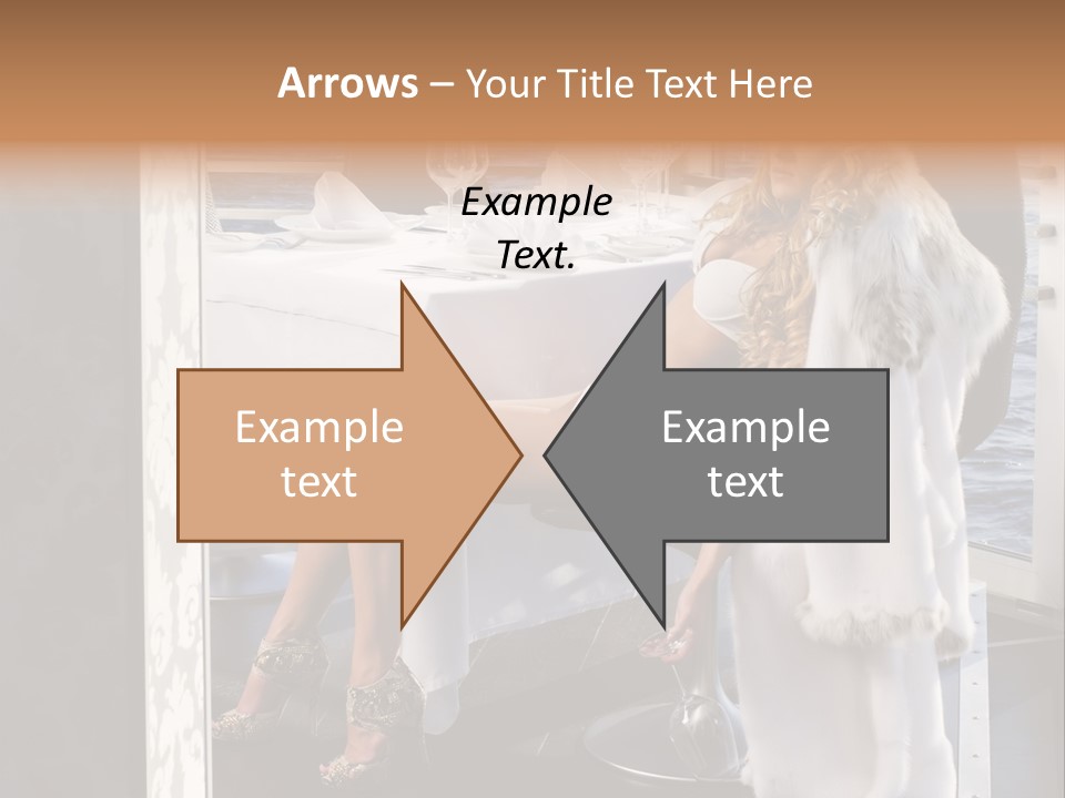 Fashion Young Woman PowerPoint Template