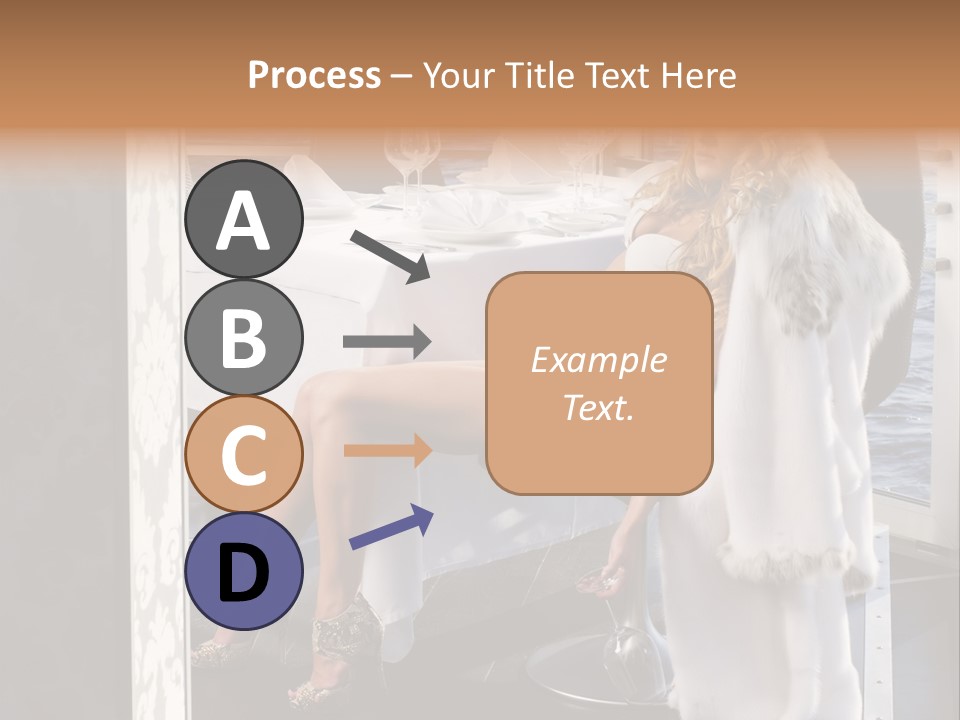 Fashion Young Woman PowerPoint Template