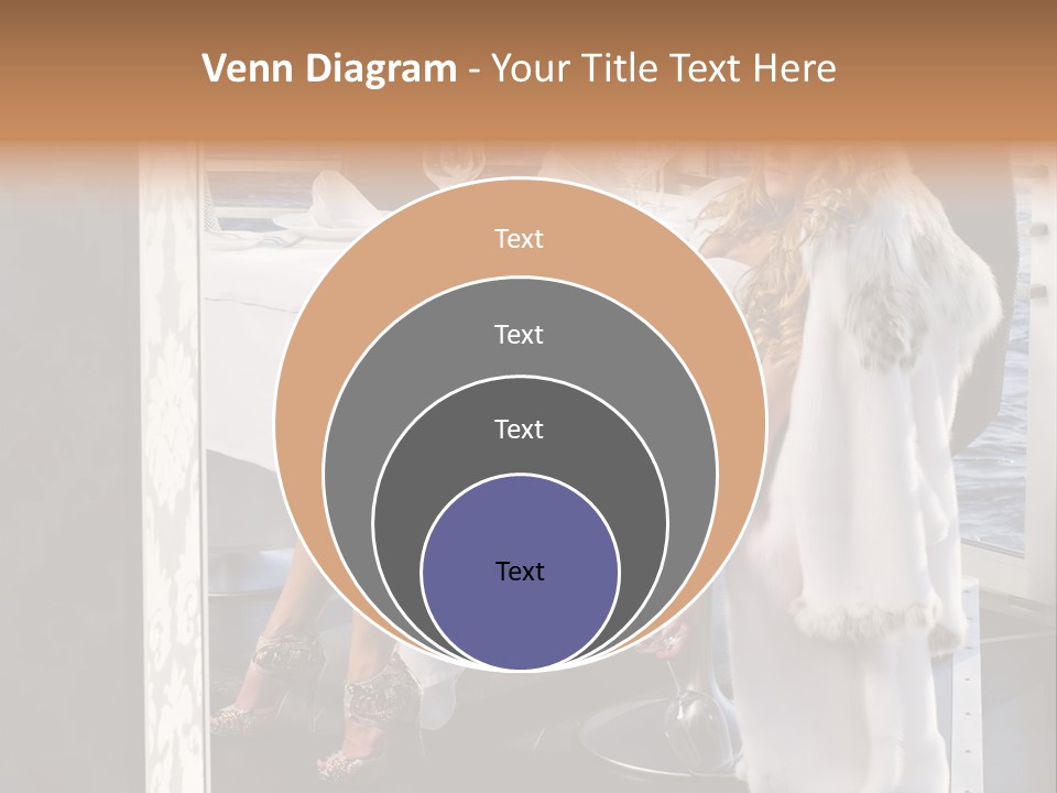 Fashion Young Woman PowerPoint Template