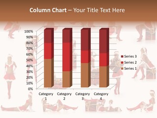 Thin Santa People PowerPoint Template