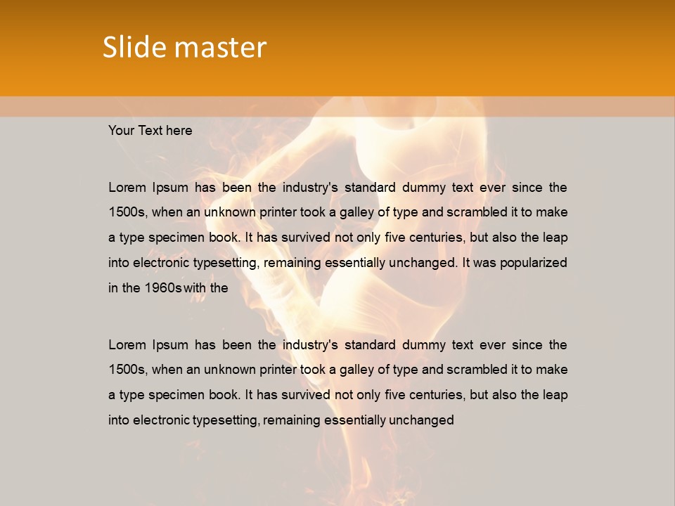 Artistic Modern People PowerPoint Template