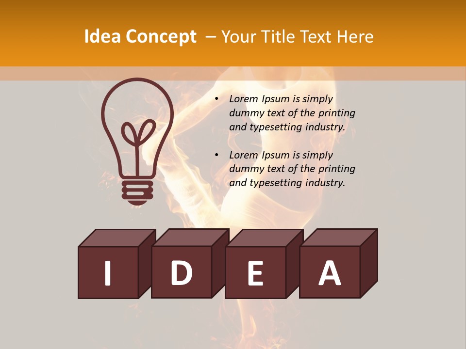 Artistic Modern People PowerPoint Template