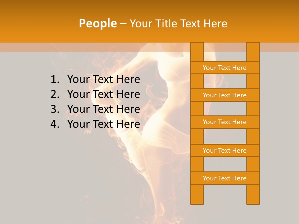 Artistic Modern People PowerPoint Template