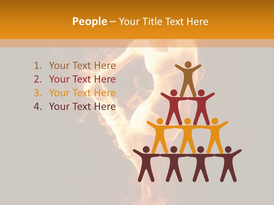 Artistic Modern People PowerPoint Template