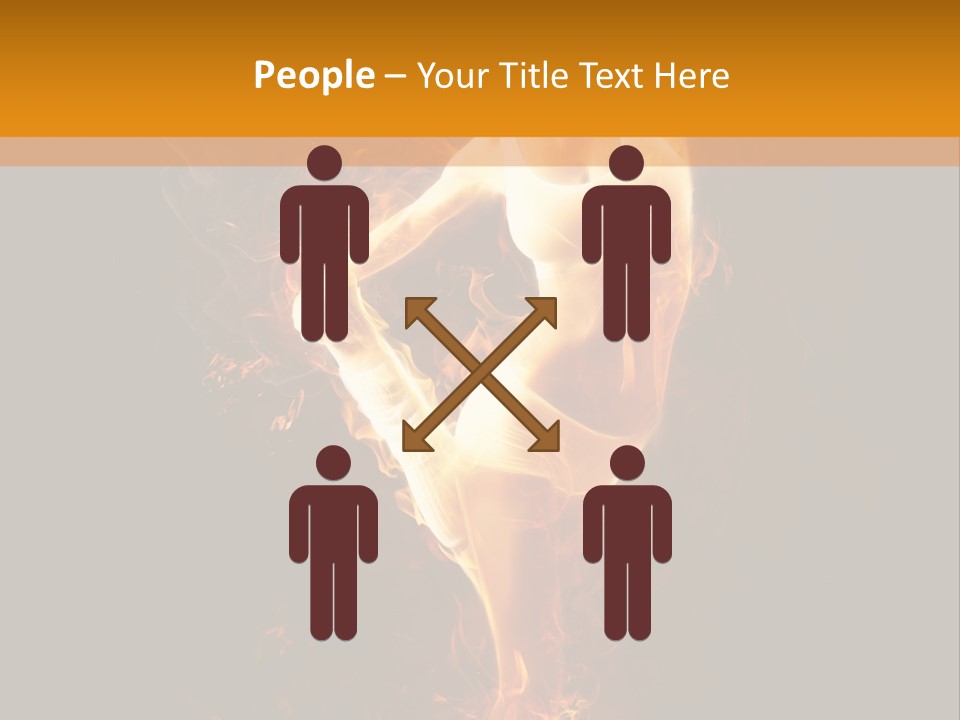 Artistic Modern People PowerPoint Template