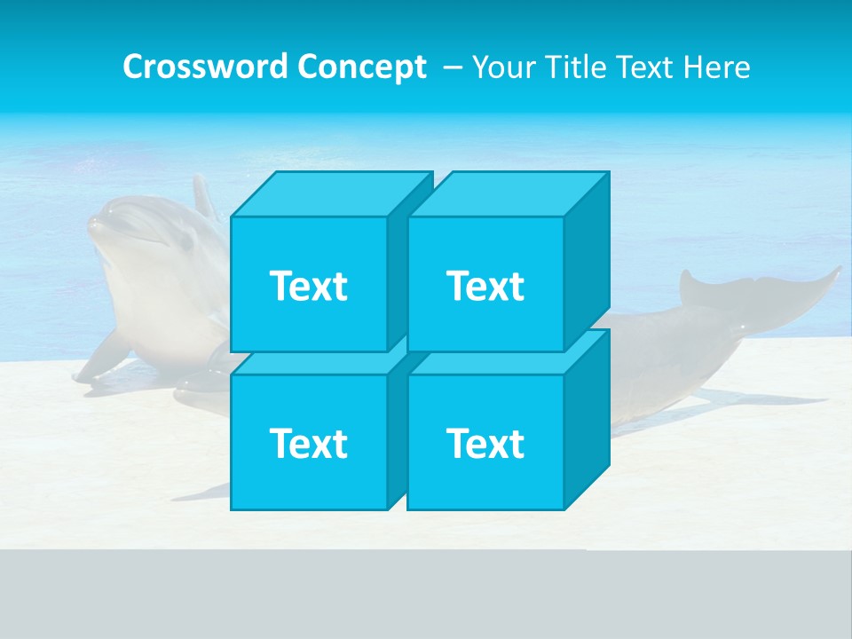 Creature Grey Mammal PowerPoint Template