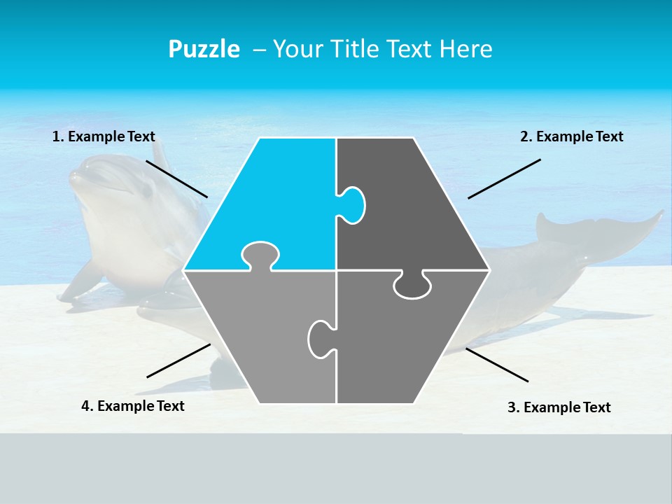 Creature Grey Mammal PowerPoint Template