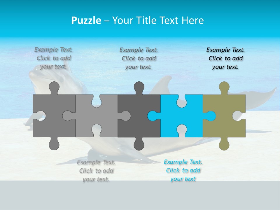 Creature Grey Mammal PowerPoint Template