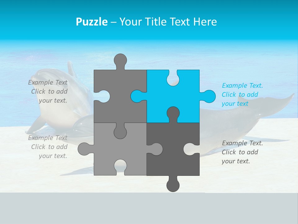 Creature Grey Mammal PowerPoint Template