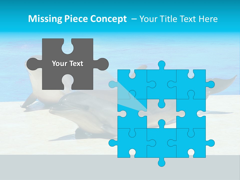 Creature Grey Mammal PowerPoint Template