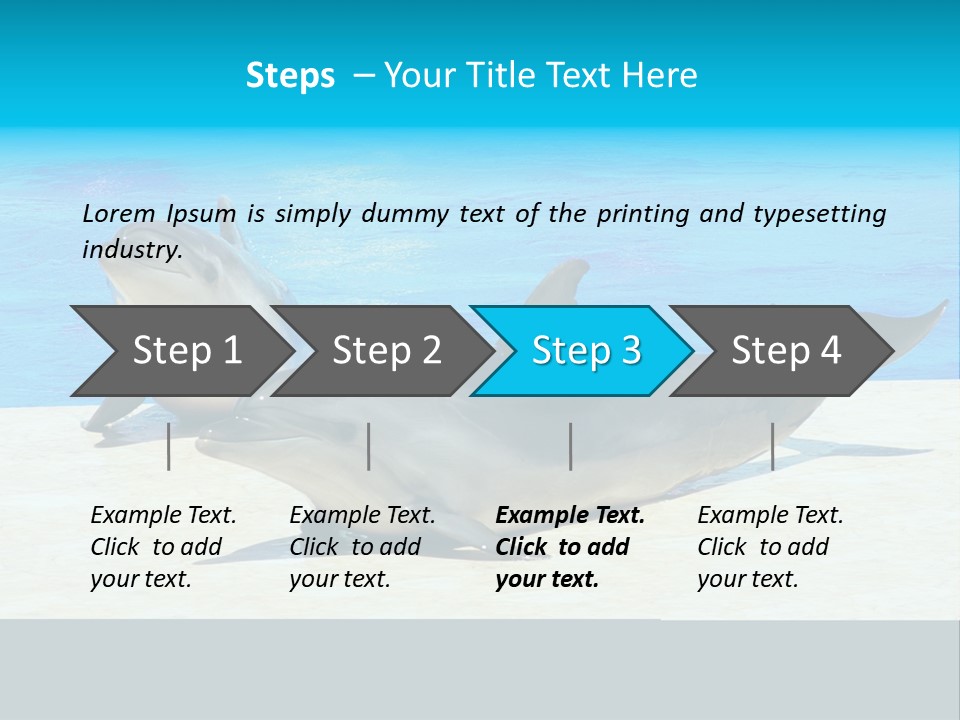 Creature Grey Mammal PowerPoint Template