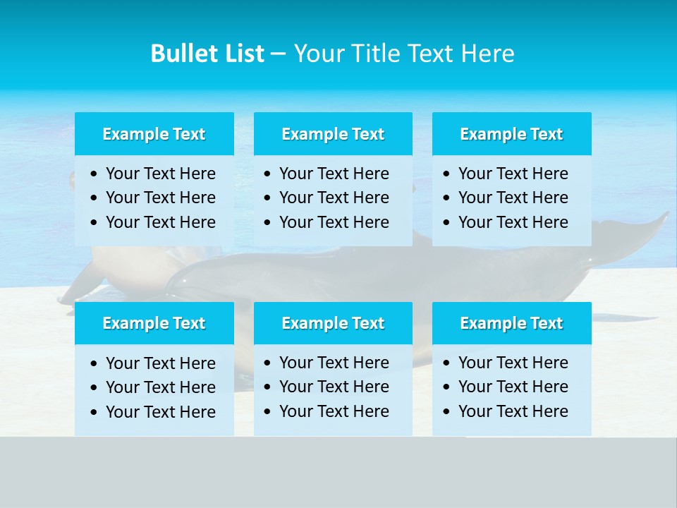 Creature Grey Mammal PowerPoint Template