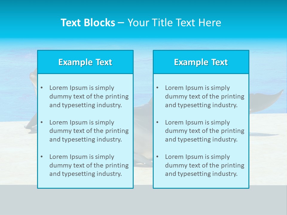 Creature Grey Mammal PowerPoint Template