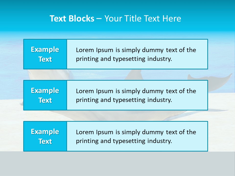 Creature Grey Mammal PowerPoint Template