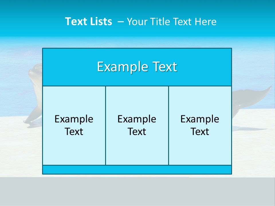 Creature Grey Mammal PowerPoint Template