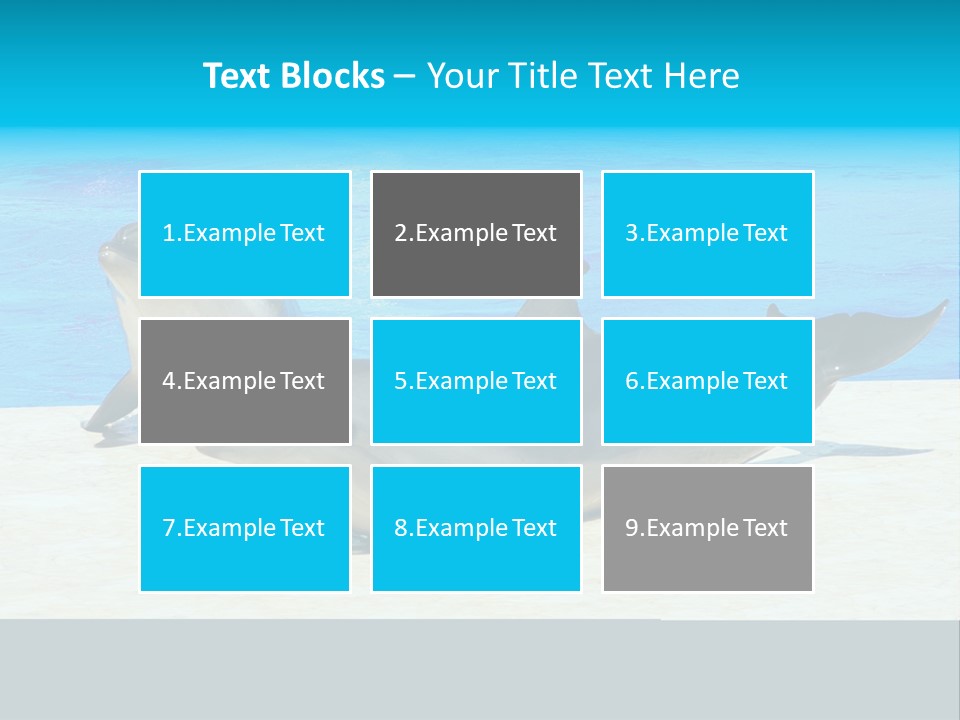 Creature Grey Mammal PowerPoint Template