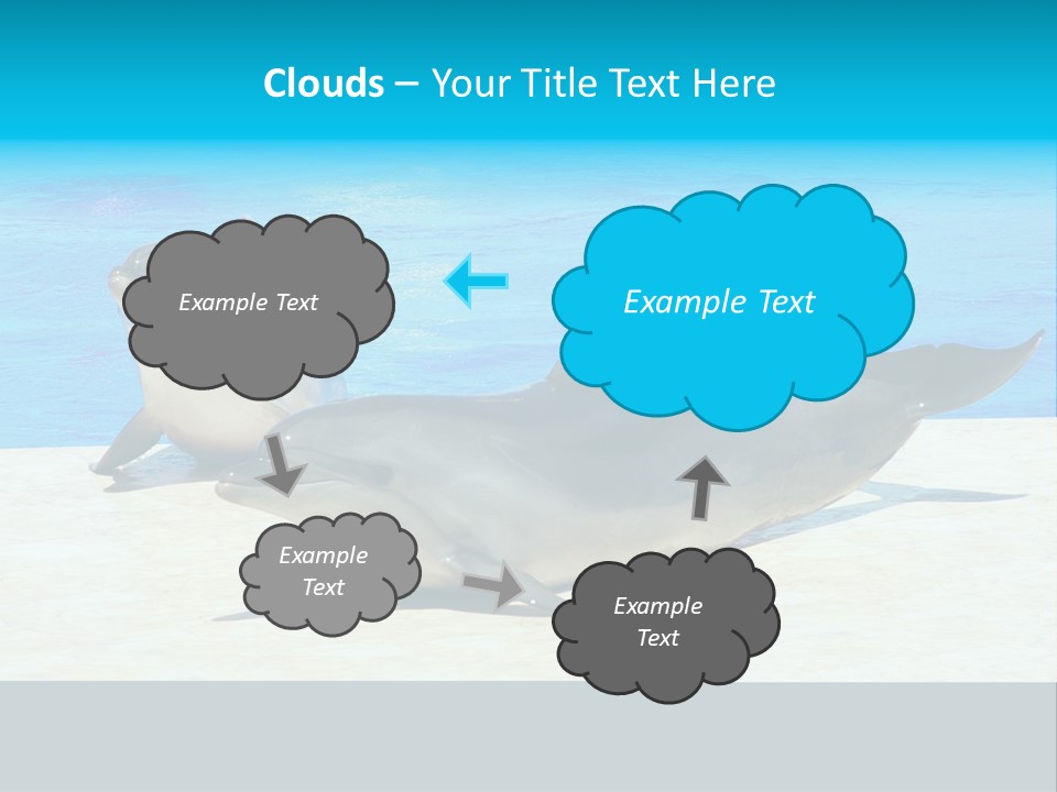 Creature Grey Mammal PowerPoint Template