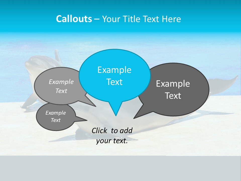 Creature Grey Mammal PowerPoint Template
