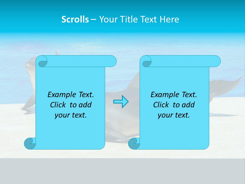Creature Grey Mammal PowerPoint Template