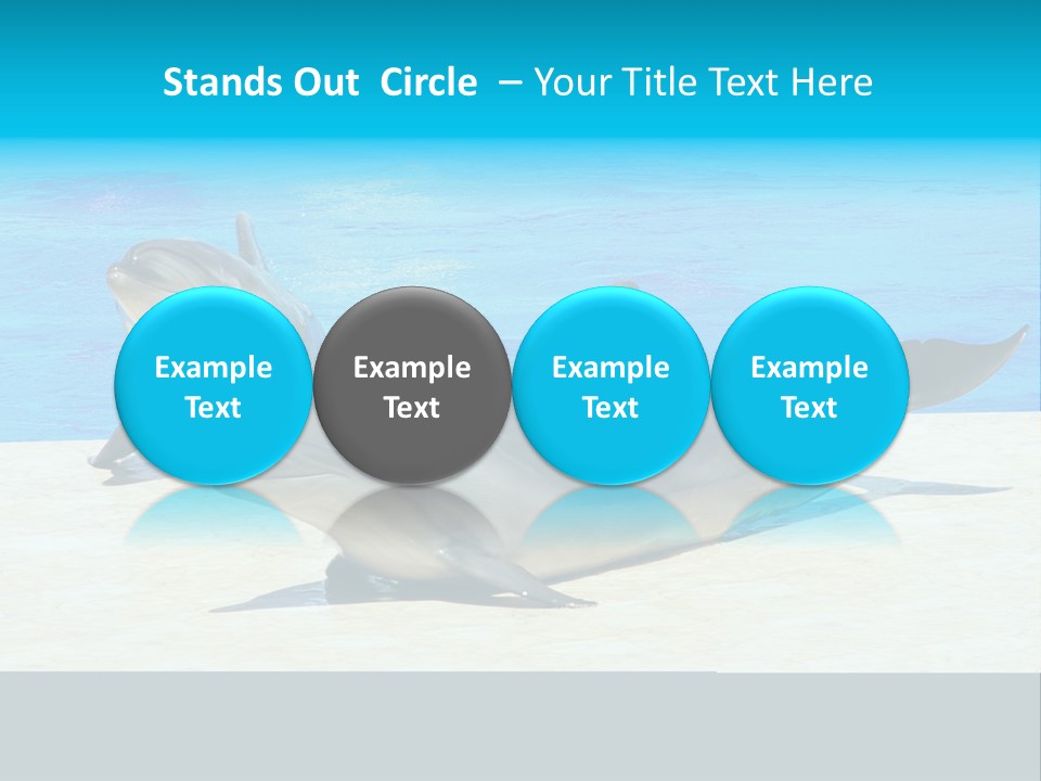 Creature Grey Mammal PowerPoint Template