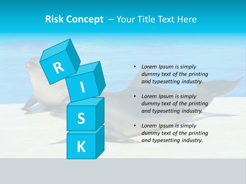 Creature Grey Mammal PowerPoint Template