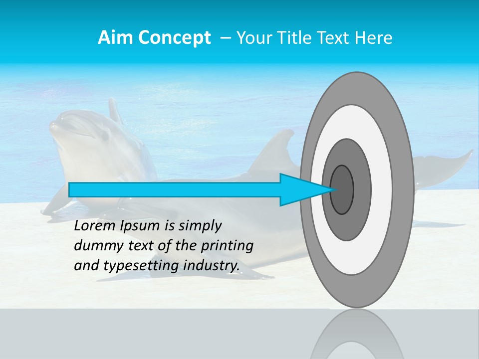 Creature Grey Mammal PowerPoint Template