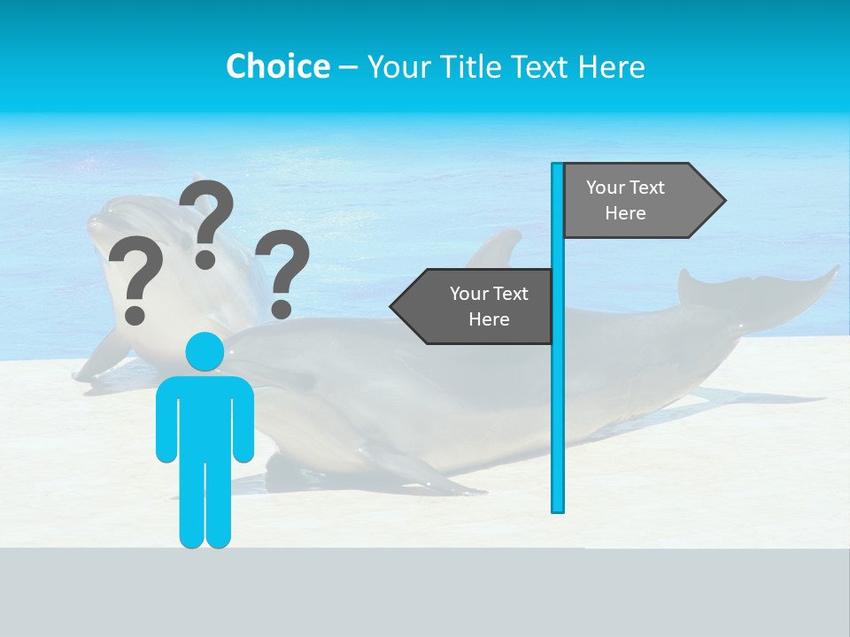Creature Grey Mammal PowerPoint Template