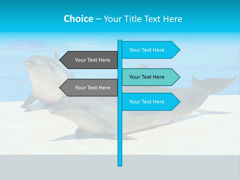 Creature Grey Mammal PowerPoint Template