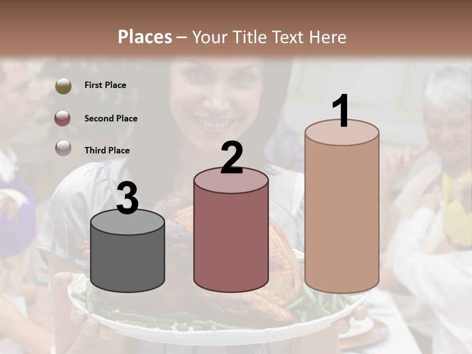 Grandfather Christmas Cheerful PowerPoint Template