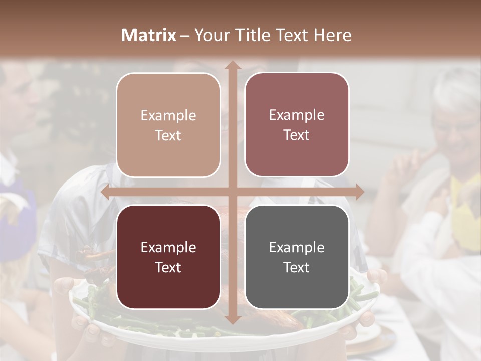 Grandfather Christmas Cheerful PowerPoint Template