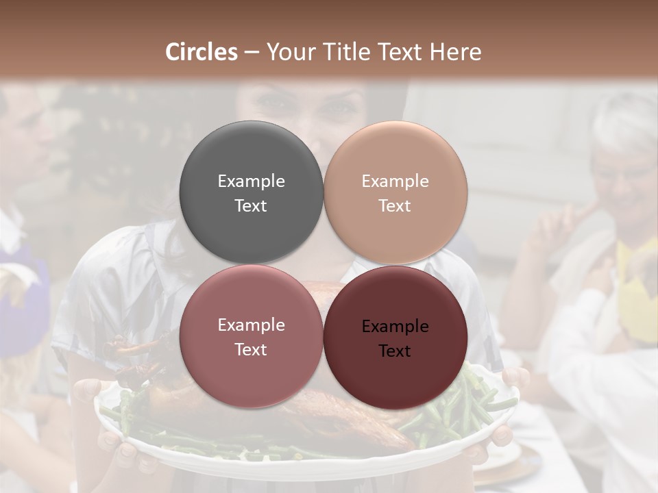 Grandfather Christmas Cheerful PowerPoint Template