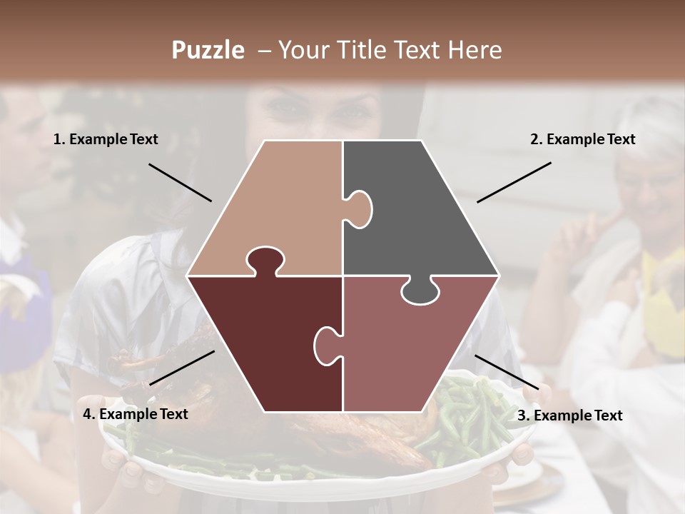 Grandfather Christmas Cheerful PowerPoint Template