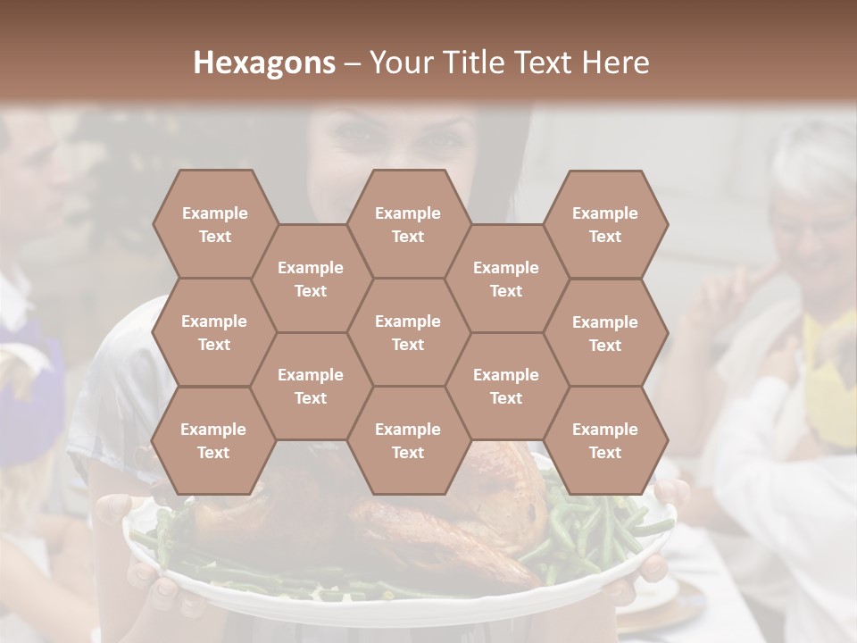 Grandfather Christmas Cheerful PowerPoint Template