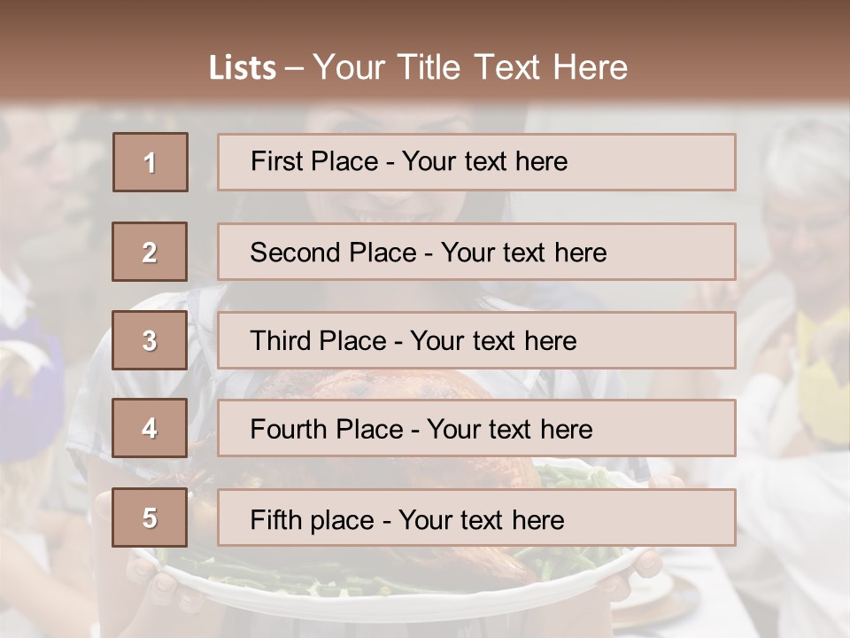 Grandfather Christmas Cheerful PowerPoint Template