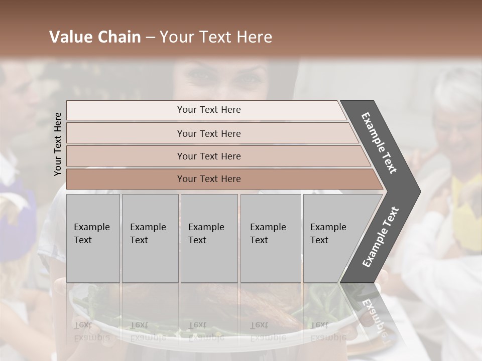 Grandfather Christmas Cheerful PowerPoint Template