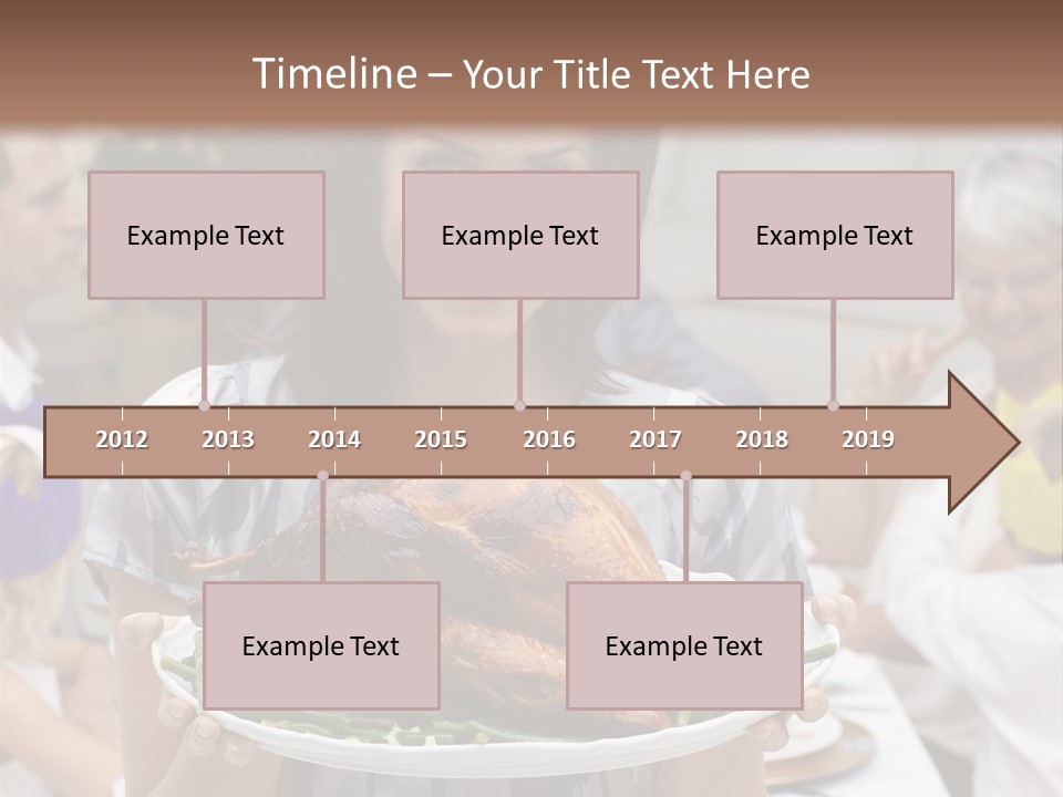 Grandfather Christmas Cheerful PowerPoint Template