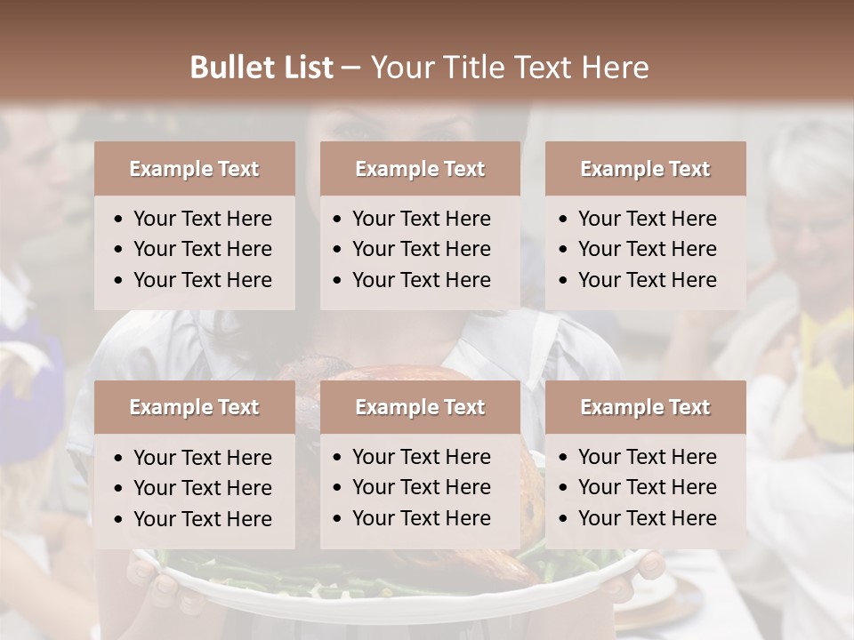 Grandfather Christmas Cheerful PowerPoint Template