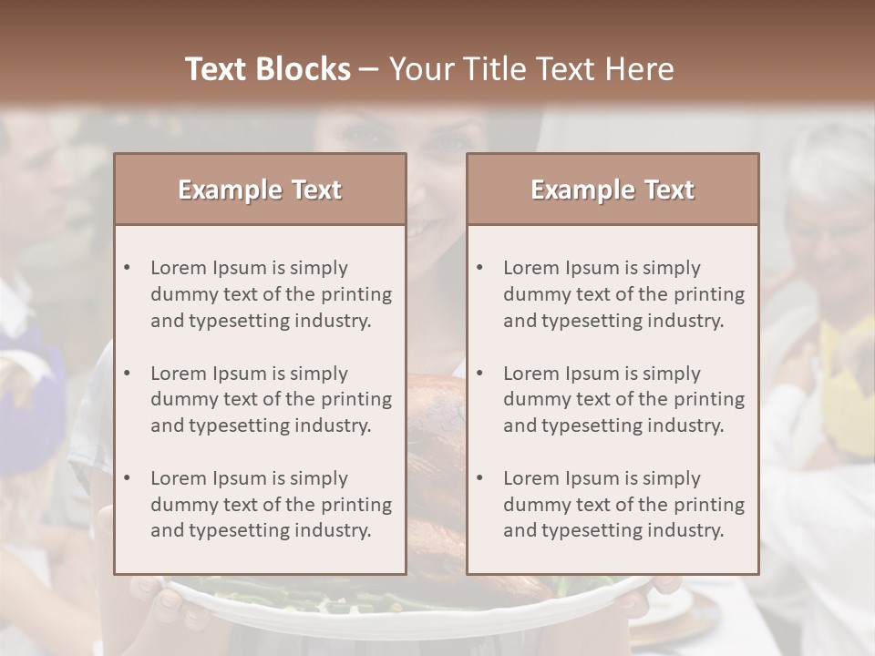 Grandfather Christmas Cheerful PowerPoint Template