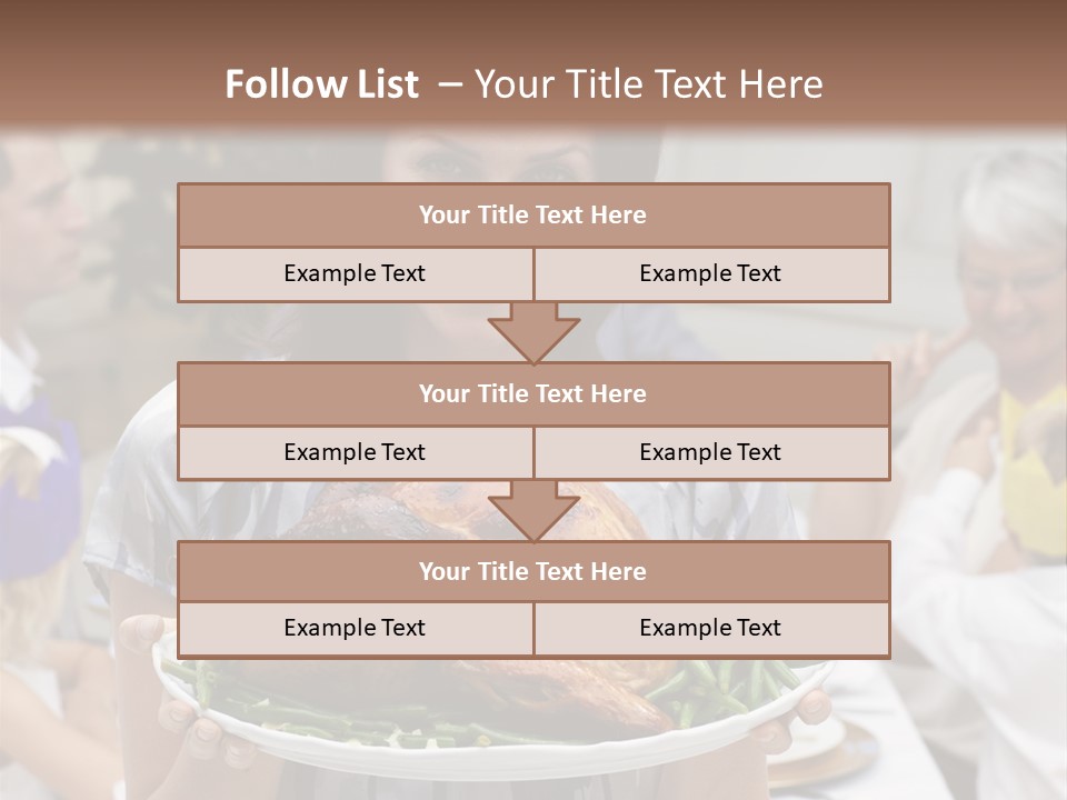 Grandfather Christmas Cheerful PowerPoint Template