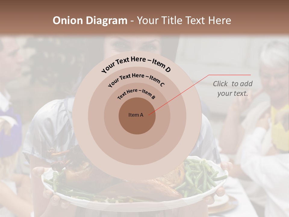 Grandfather Christmas Cheerful PowerPoint Template