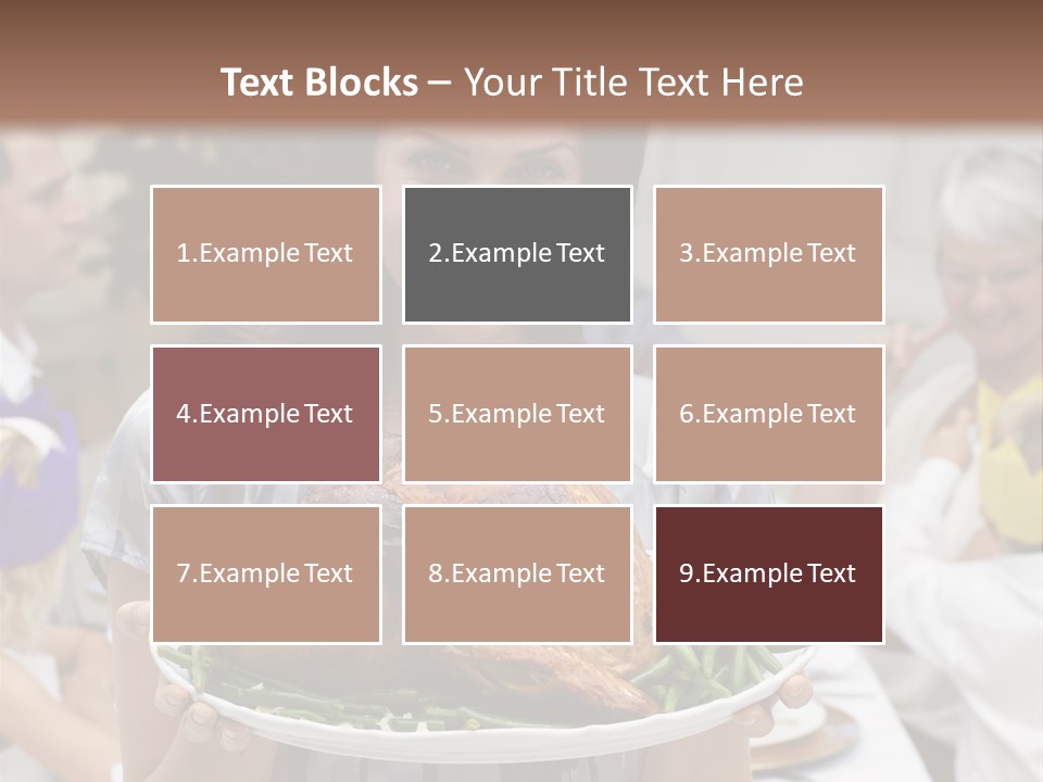 Grandfather Christmas Cheerful PowerPoint Template