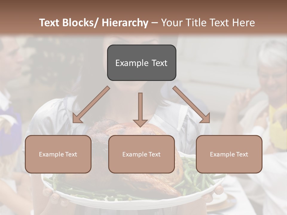 Grandfather Christmas Cheerful PowerPoint Template