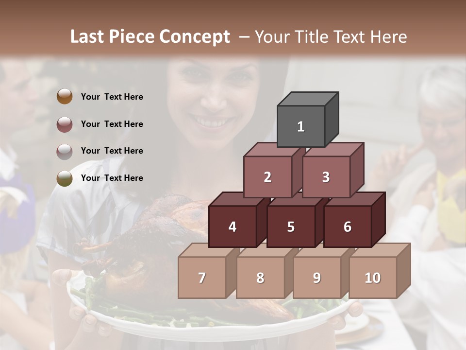 Grandfather Christmas Cheerful PowerPoint Template