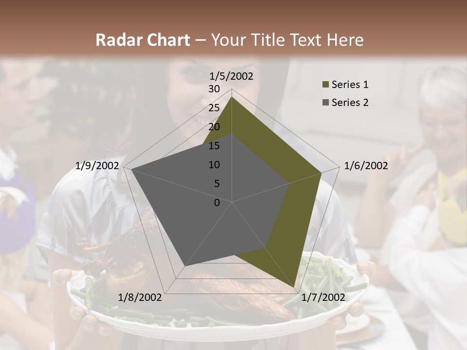 Grandfather Christmas Cheerful PowerPoint Template